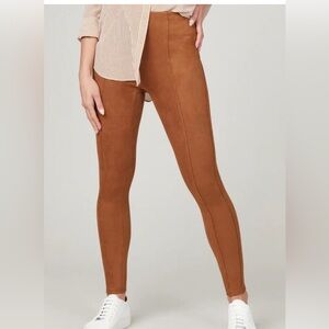 Spanx faux suede leggings